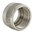 Knurled Retaining Nut, 1/2inch, Stainless, 1 each