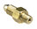 Adaptor, Brass, 2mm tube port 6MB thread to M5 male, 1 each