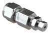 Column Connector, Stainless Steel, 8mm to 2mm tube port 6MB, 1 each