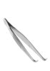 Forceps, curved pointed end, 130mm, 1 each