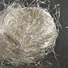 Silver Plated Copper Wool, fine wire, unreeled, 10 gm