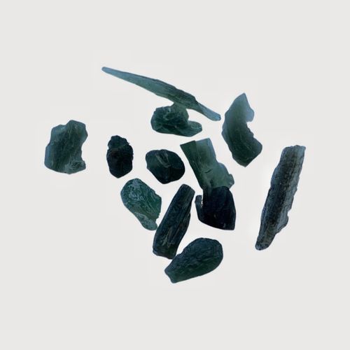 Moldavite - tektite meteorite