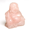 Rose quartz crystal Buddha 01