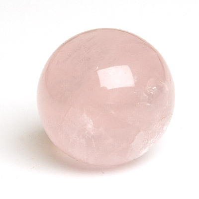 Rose quartz sphere