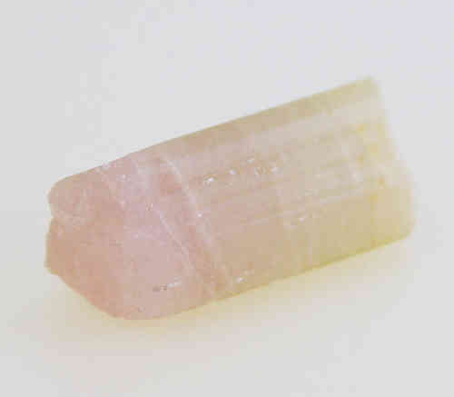 Tourmaline crystal 03 bi-colour elbaite tourmaline crystal