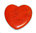 Red Jasper crystal heart