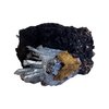 Blue Barite crystal, Baryte blue 05