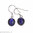 Iolite Earrings - Iolite Crystal Oval Ear Rings