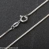 Silver Box Chain 16 inch - silver chain