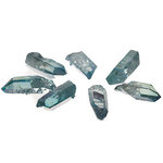 Aqua aura quartz crystal 2-3cm