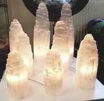 Selenite Crystal Lamp