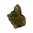 Moldavite - tektite meteorite crystal 03.2