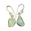 Ethiopian Opal Silver Earrings